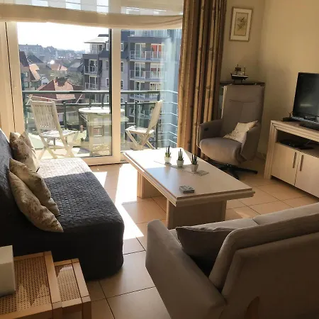 Апартаменты Appt Pablo Met Prive-garage, Vlakbij Zee, In Koksijde-bad *