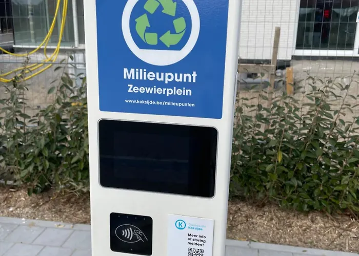 아파트 Appt Pablo Met Prive-garage, Vlakbij Zee, In Koksijde-bad