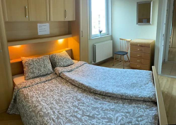 Appt Pablo Met Prive-garage, Vlakbij Zee, In Koksijde-bad 아파트 *