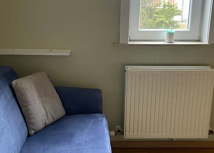 아파트 Appt Pablo Met Prive-garage, Vlakbij Zee, In Koksijde-bad 코크시데